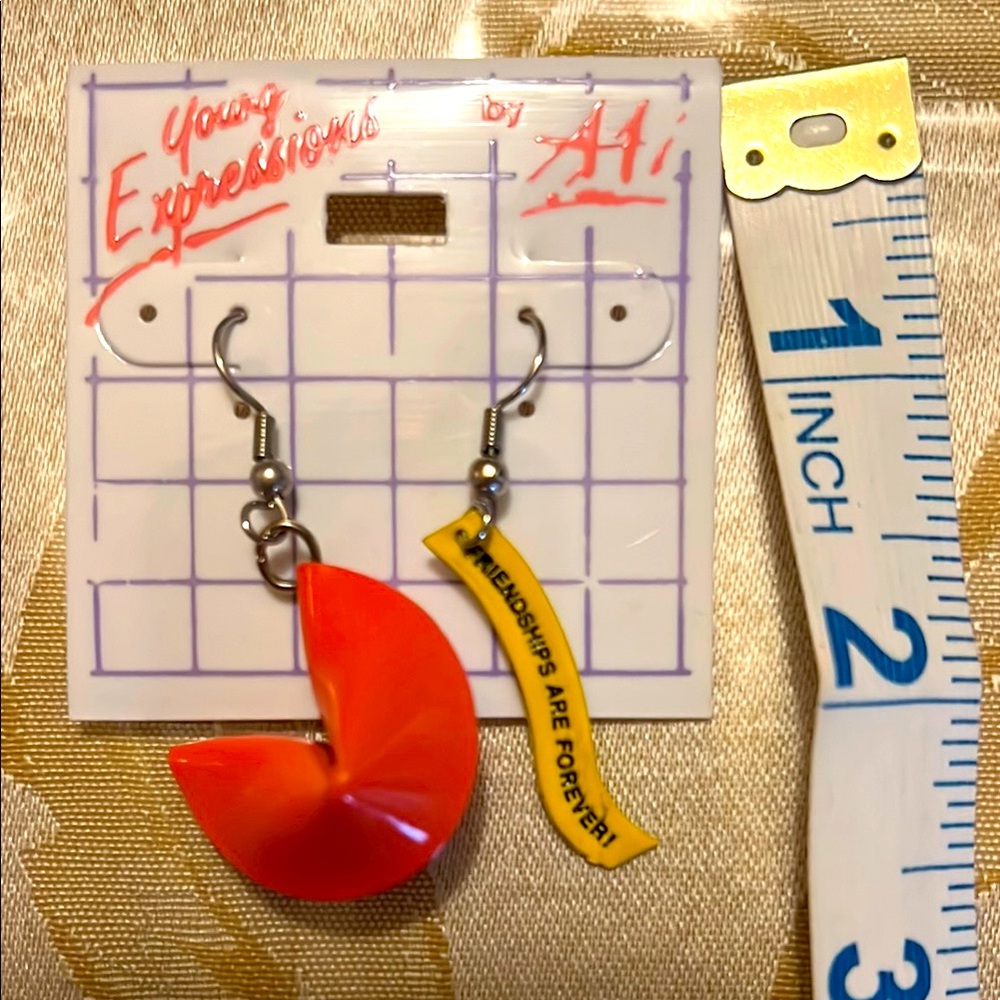 Fortune Cookie Earrings